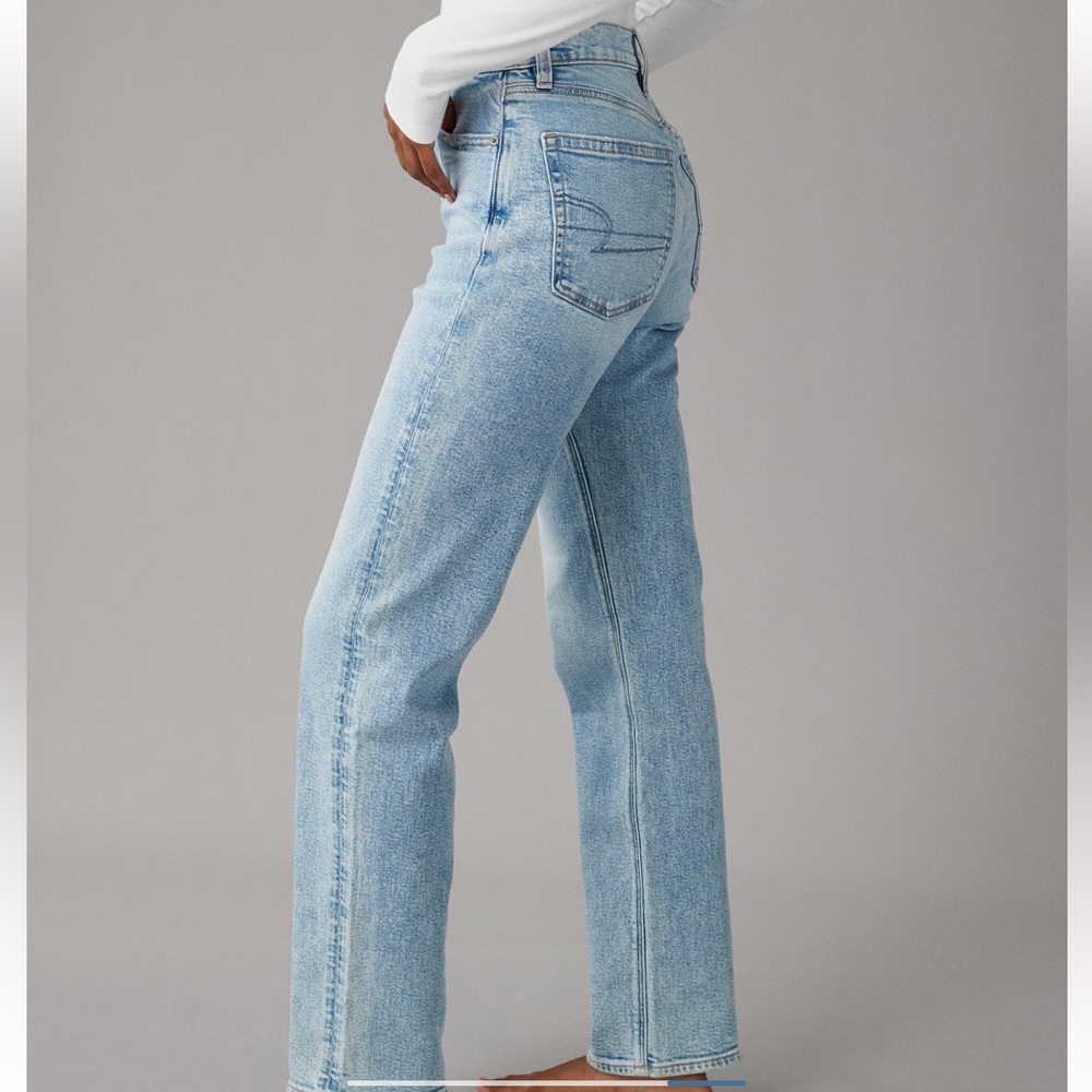 AE stretch high waisted 90s boyfriend jean - Picture 2 of 3